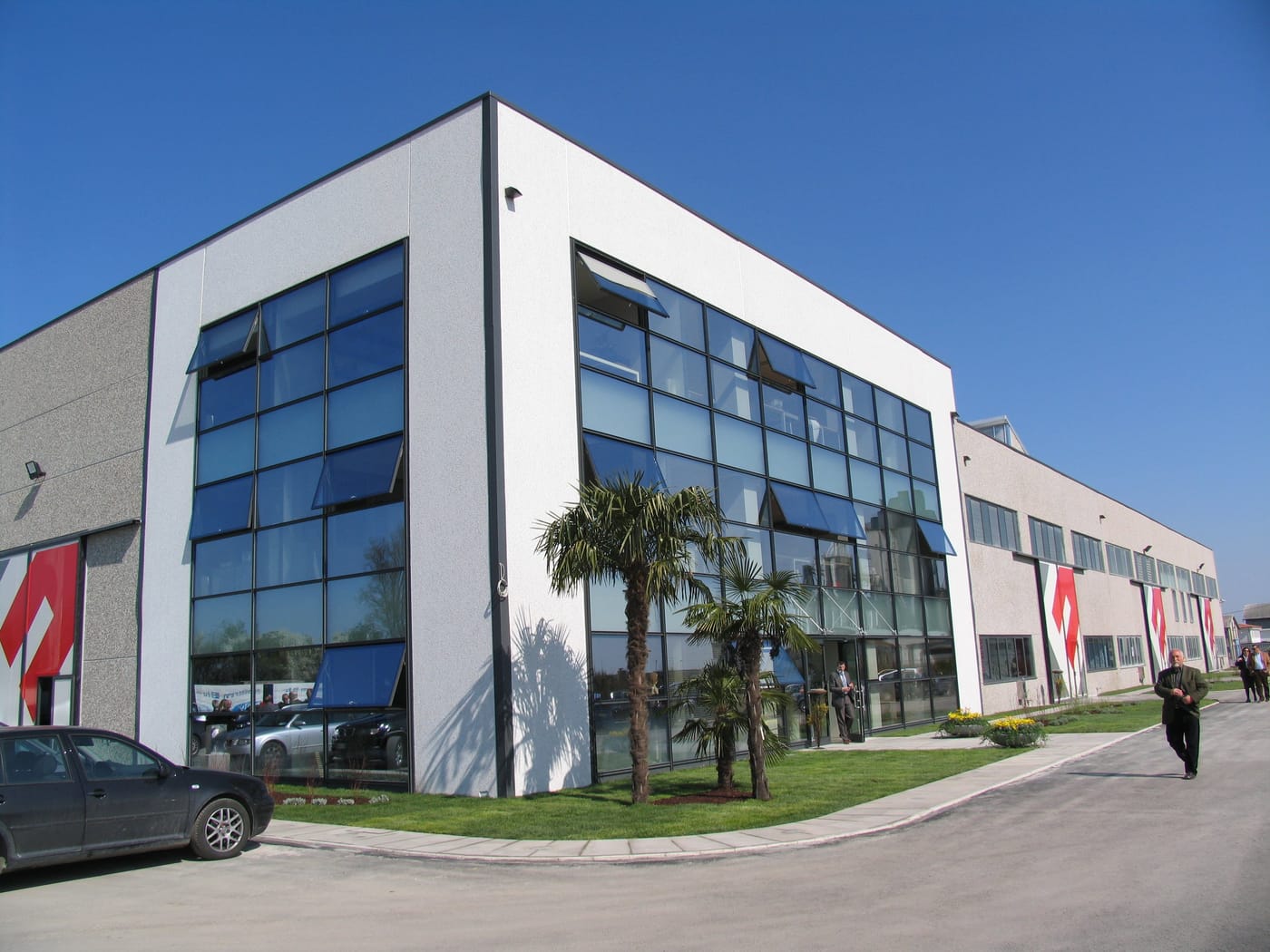 Edilteco’s headquarters before the 2012 earthquake