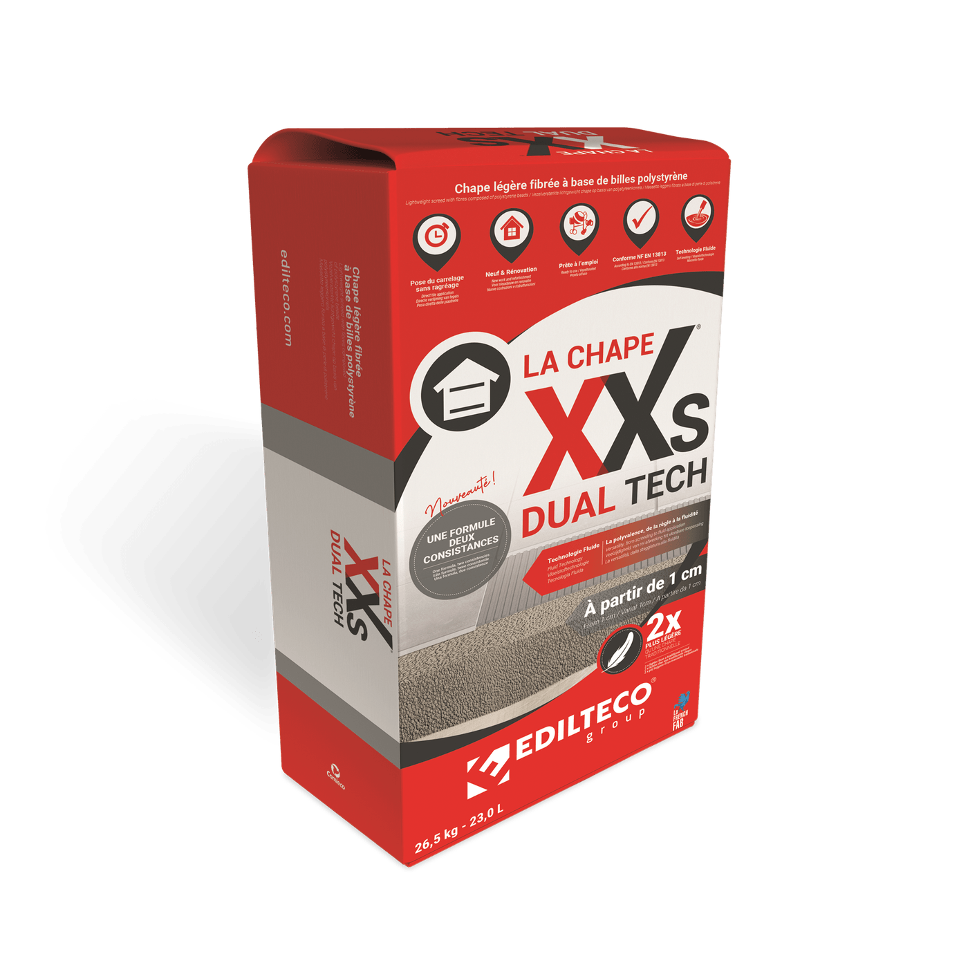 La Chape XXs Dual Tech: one formula, two consistencies